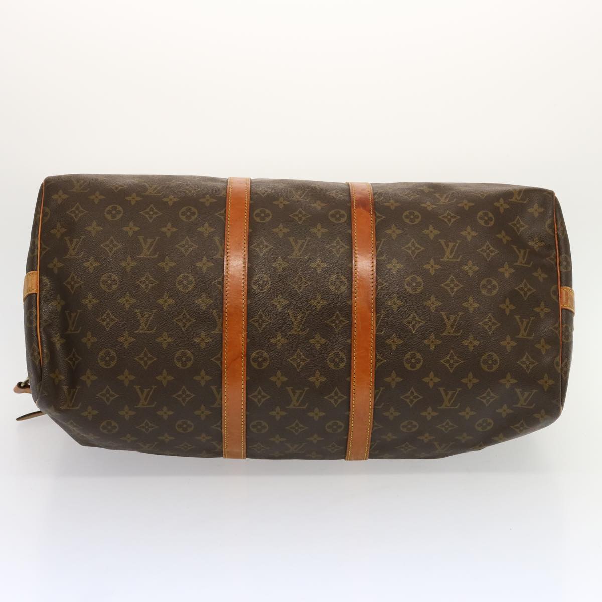 LOUIS VUITTON Monogram Keepall Bandouliere 55 Boston Bag M41414 LV ar11654B