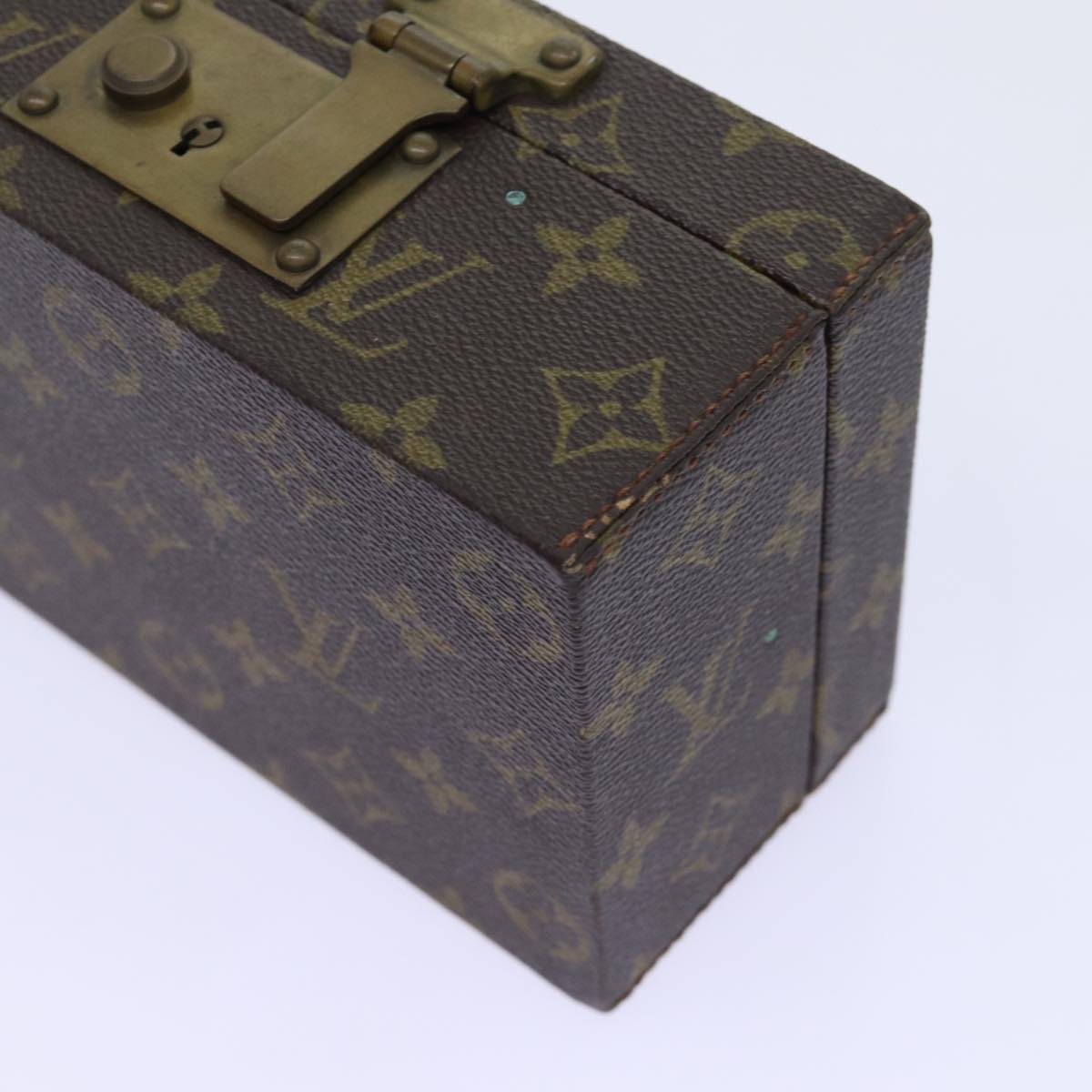 LOUIS VUITTON Monogram Boite A Tour Jewelry Box M47236 LV ar11657B