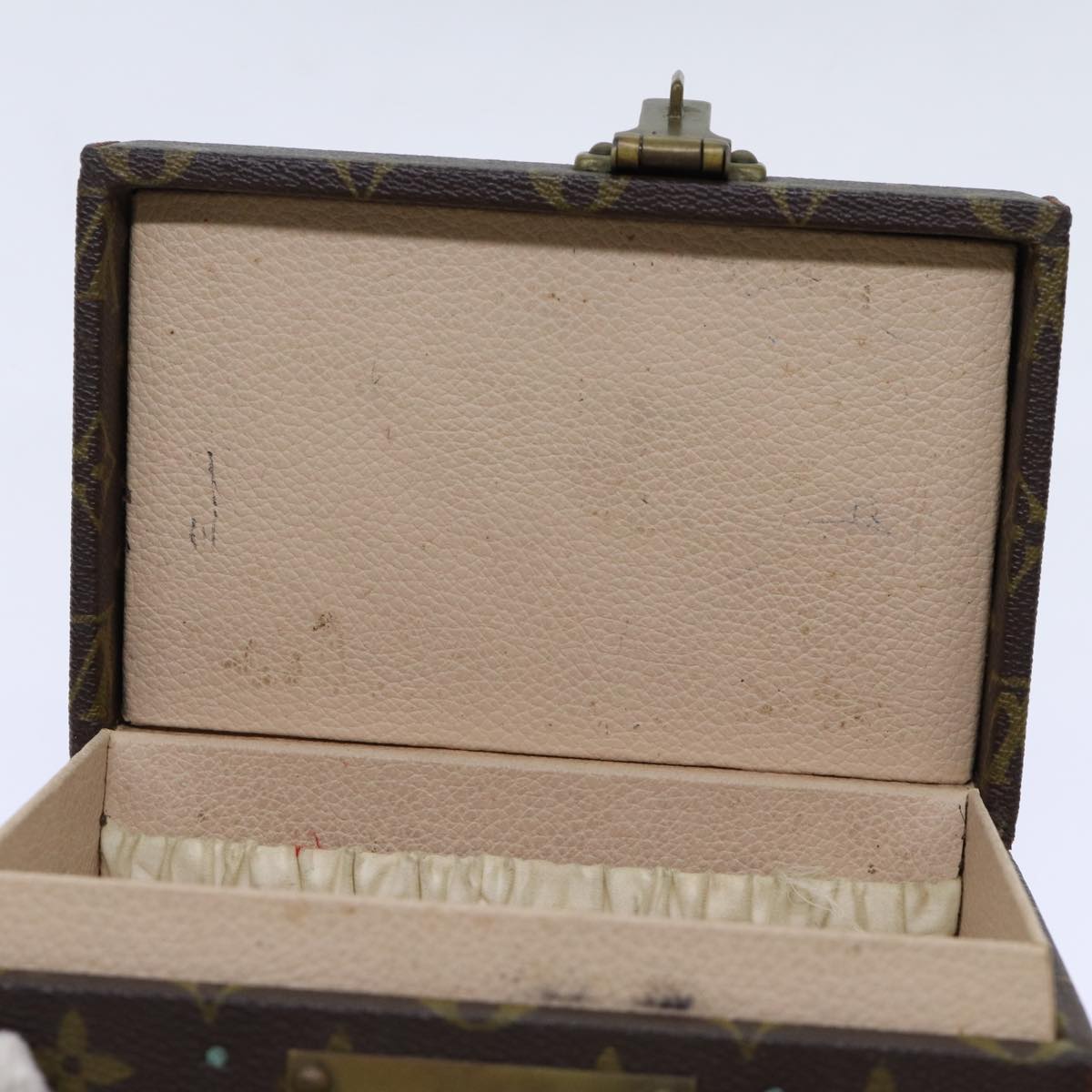 LOUIS VUITTON Monogram Boite A Tour Jewelry Box M47236 LV ar11657B