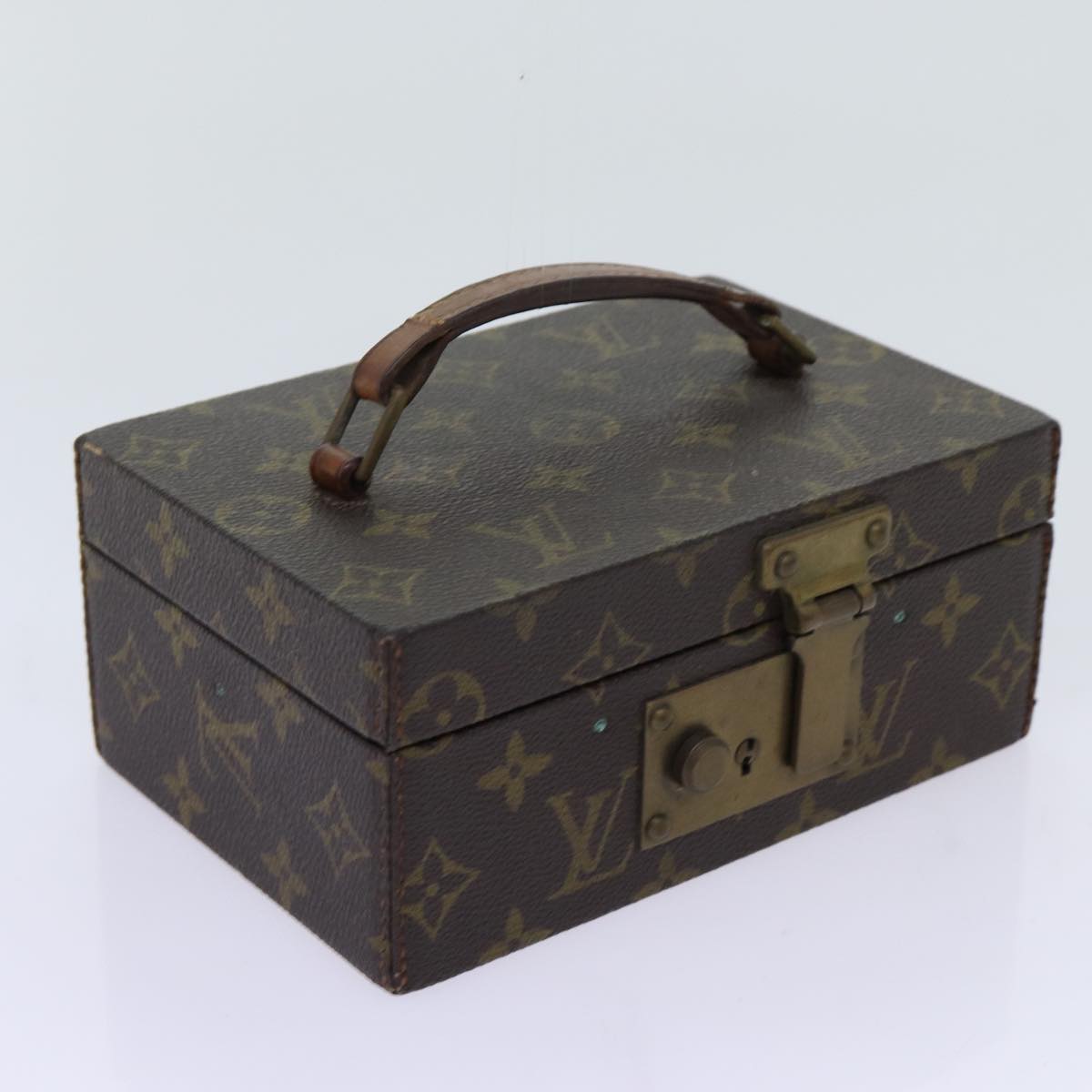 LOUIS VUITTON Monogram Boite A Tour Jewelry Box M47236 LV ar11657B