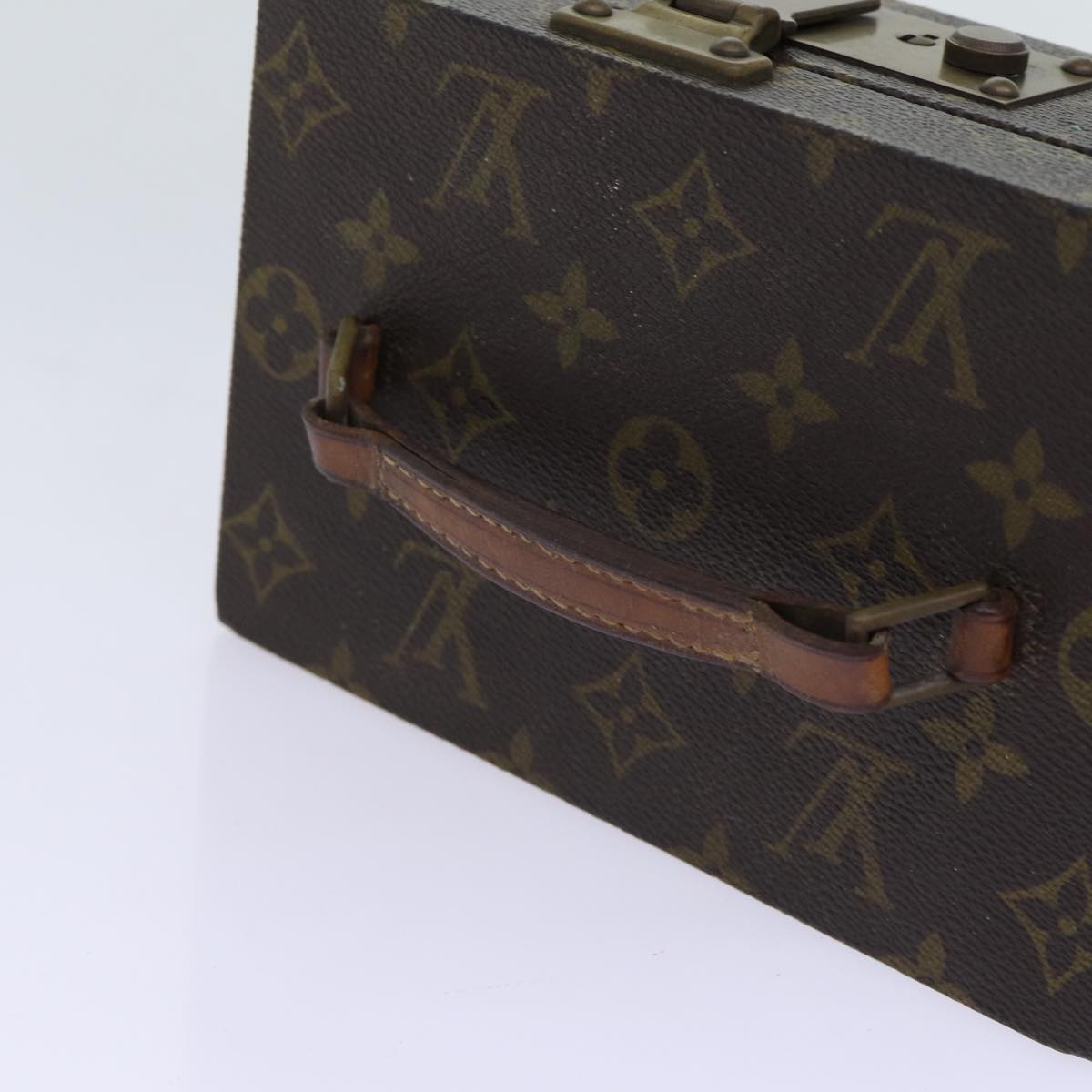 LOUIS VUITTON Monogram Boite A Tour Jewelry Box M47236 LV ar11657B