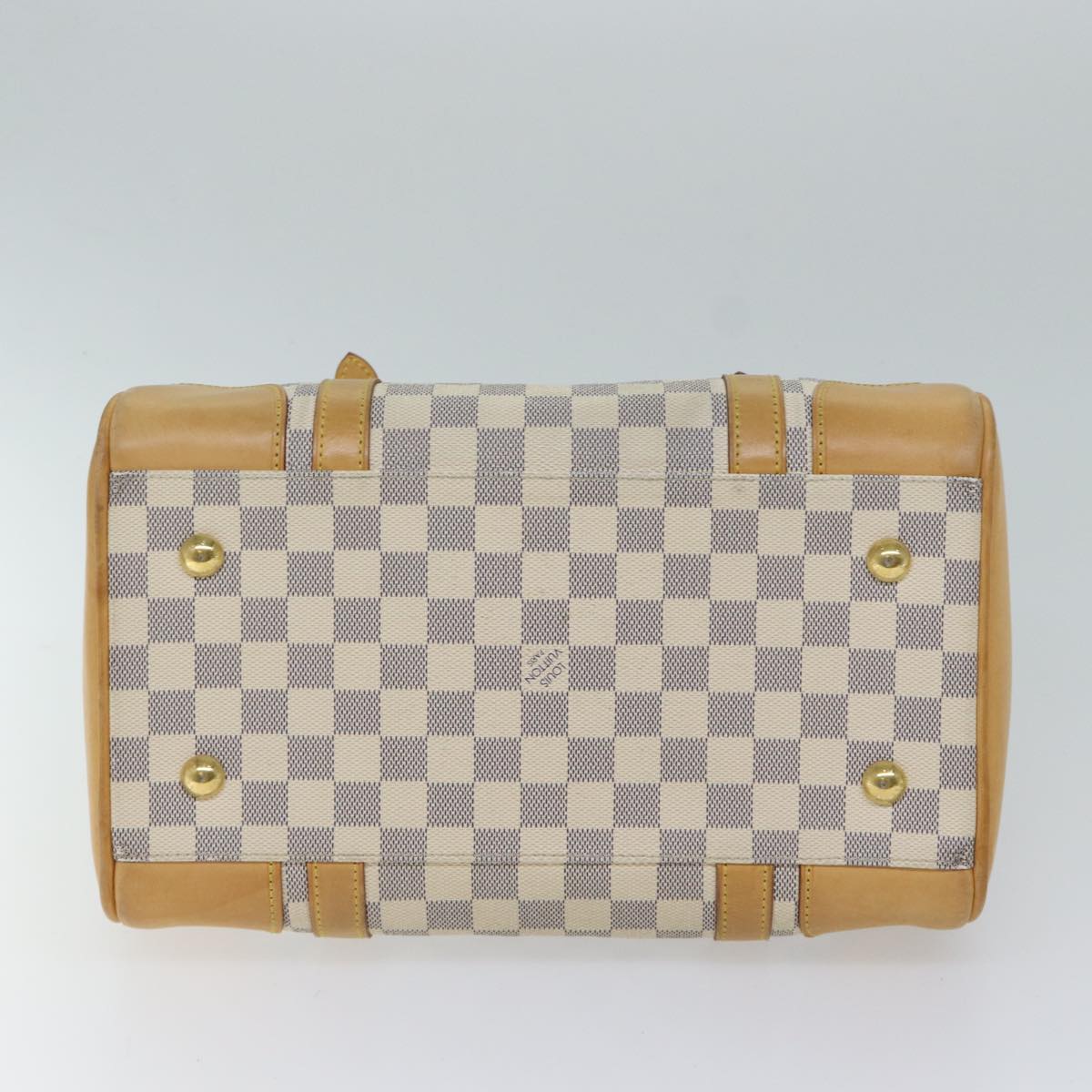 LOUIS VUITTON Damier Azur Berkeley Hand Bag N52001 LV ar11663B