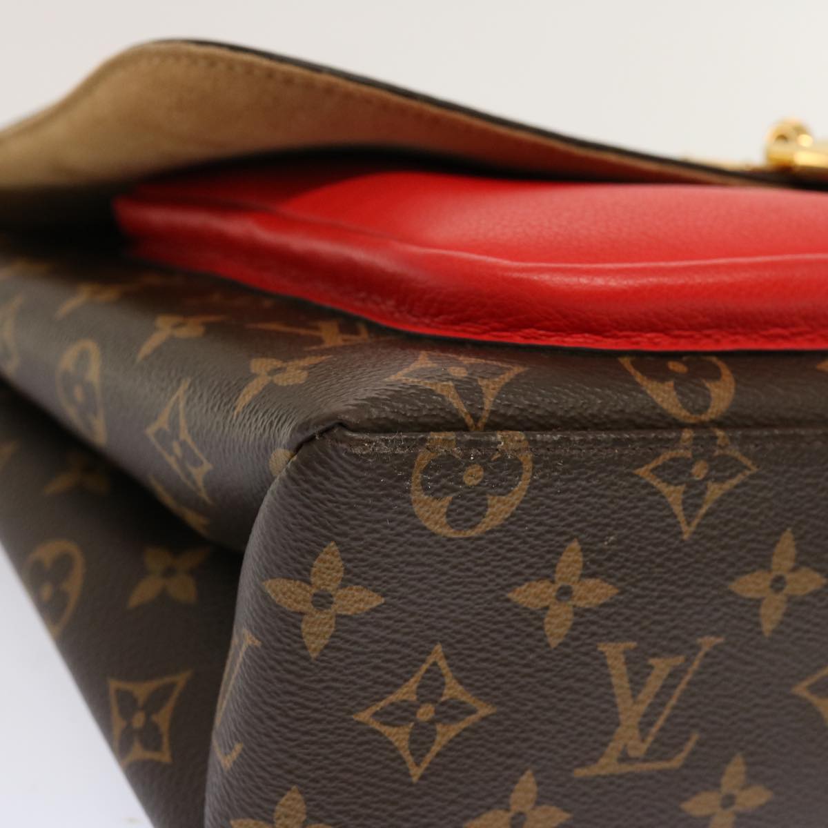 LOUIS VUITTON Monogram Marignan Hand Bag 2way Coklico M44544 LV ar11671A