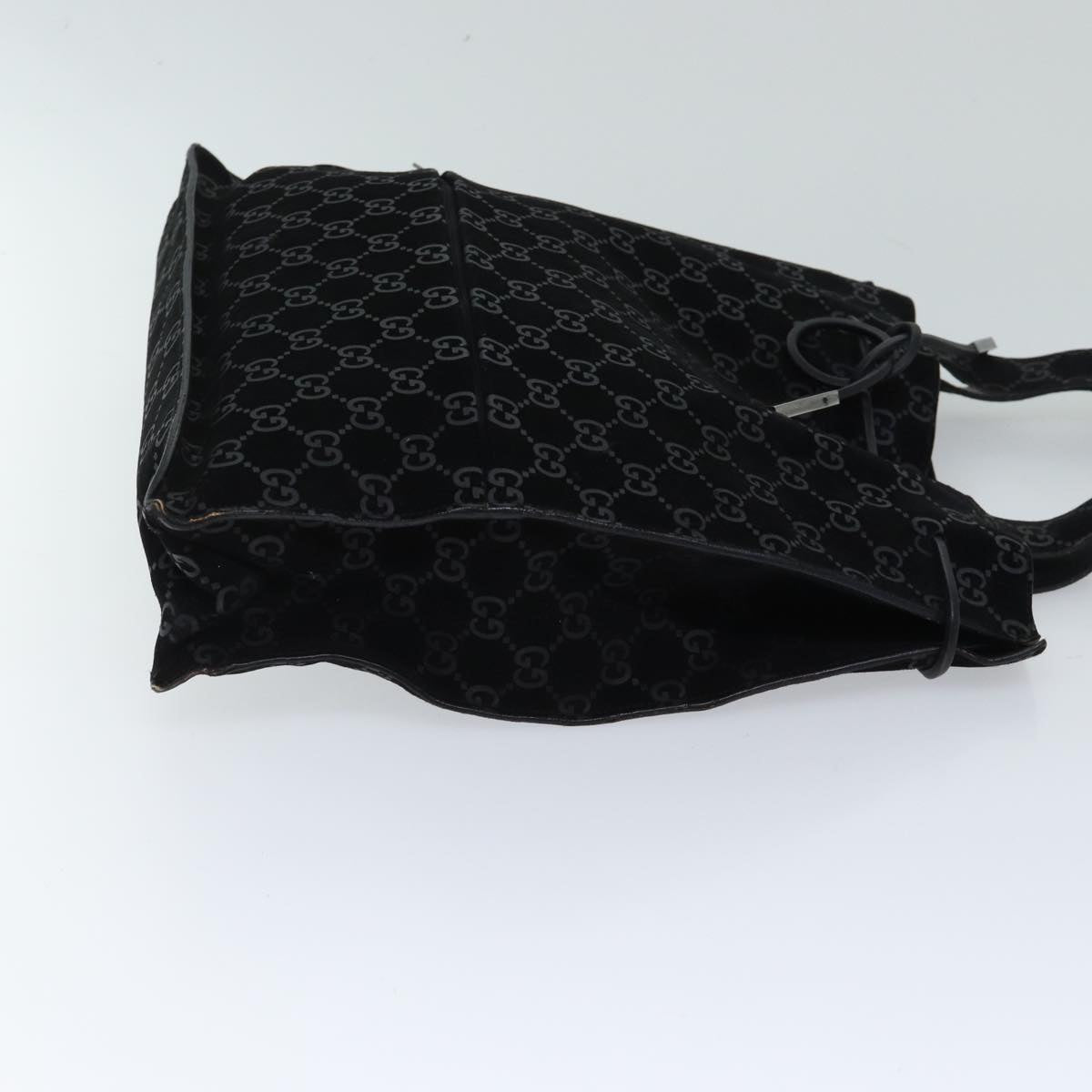 Luxury Gucci Trending 2025 GG Canvas Tote Bag Suede Black  ar11680