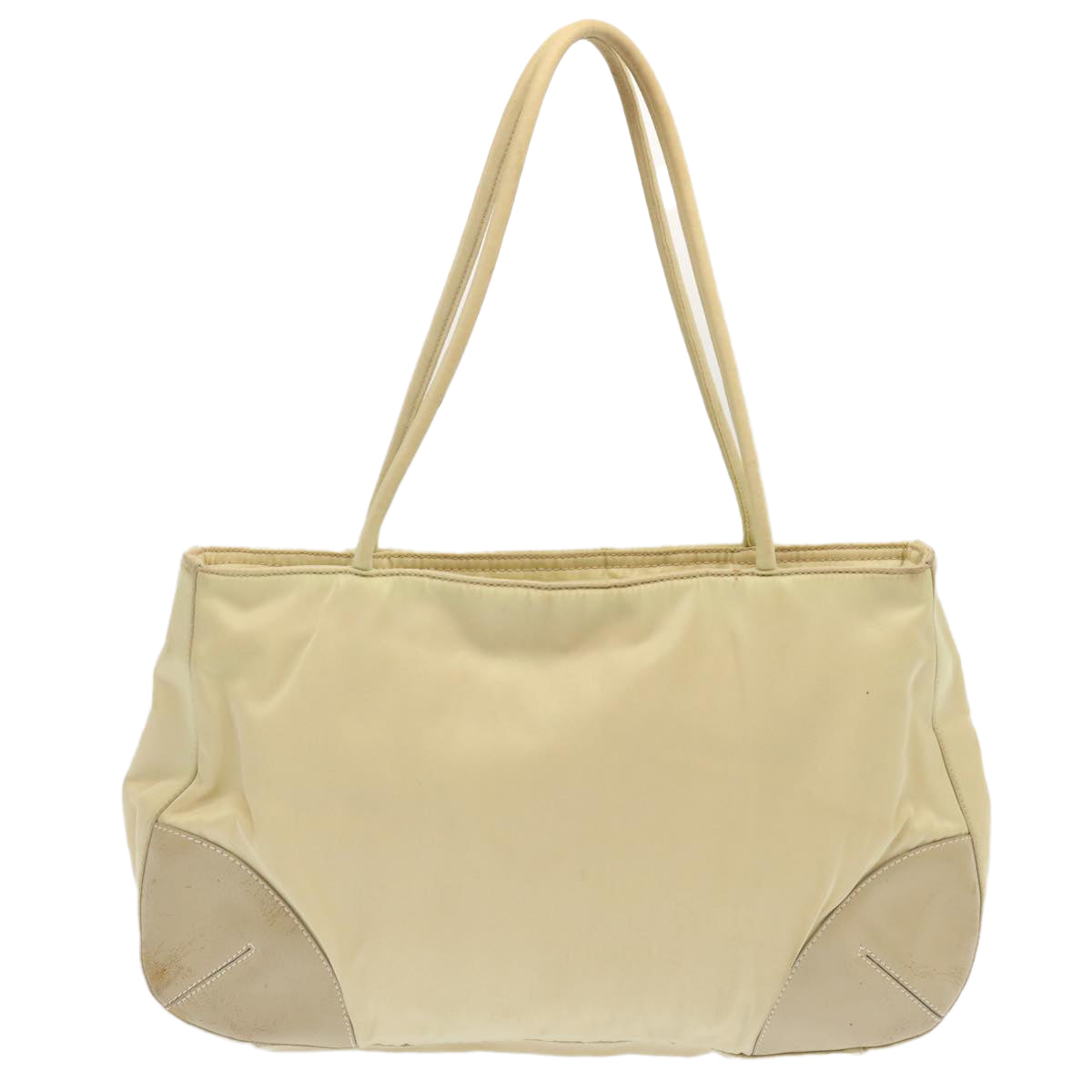 Luxury PradaHand Bag Nylon Beige ar11710