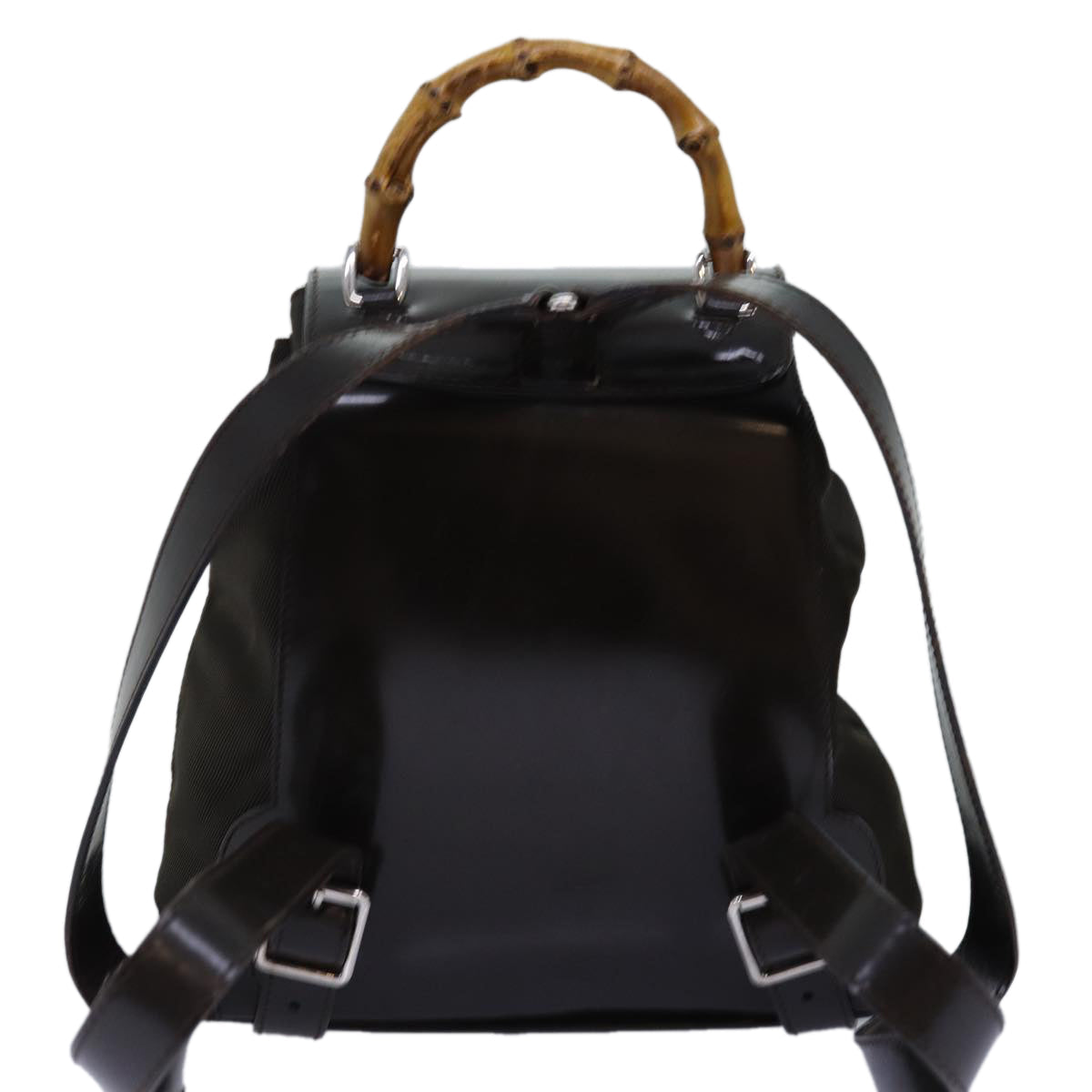 Luxury Gucci Trending 2025 Bamboo Backpack Nylon Brown 003 1998 0030  ar11716