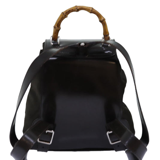 Luxury Gucci Trending 2025 Bamboo Backpack Nylon Brown 003 1998 0030  ar11716