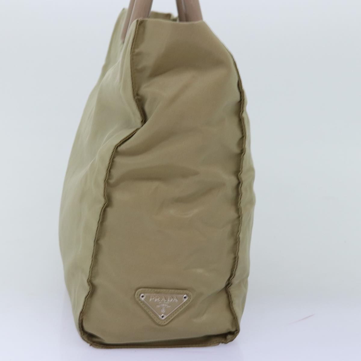 Luxury PradaHand Bag Nylon Beige ar11788B