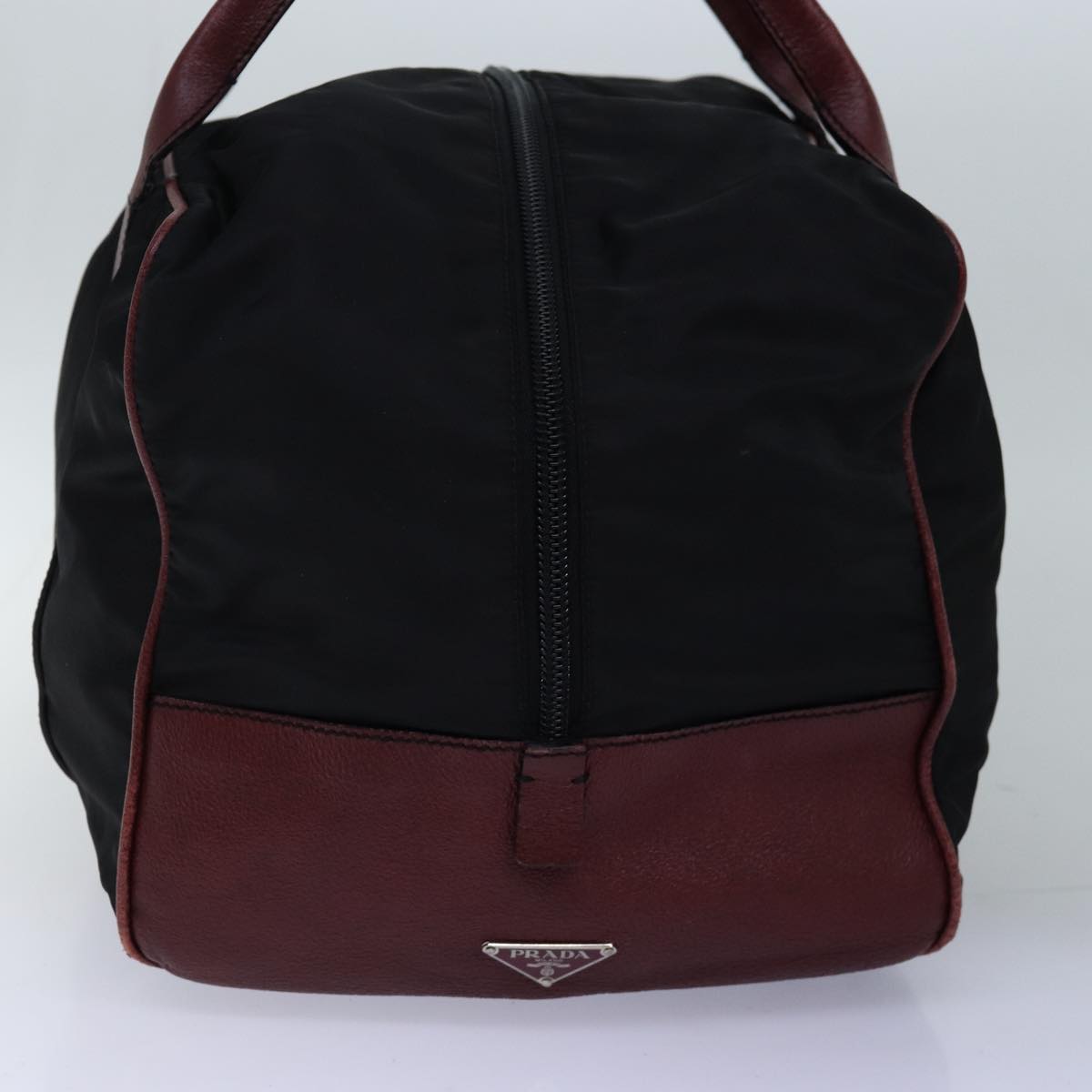 Luxury PradaBoston Bag Nylon Black ar11821