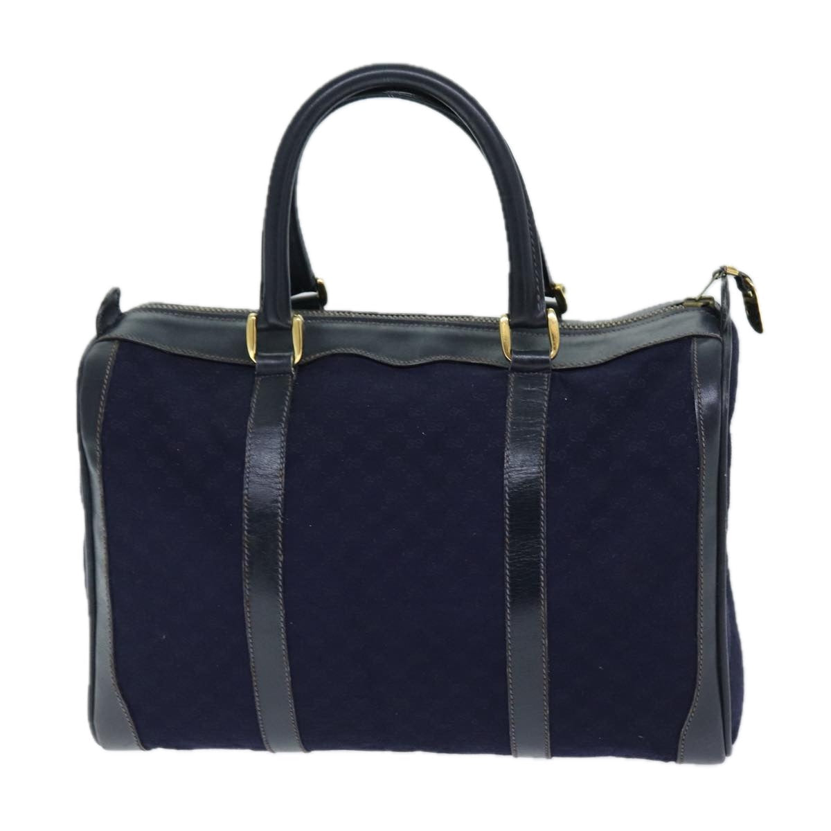Luxury Gucci Trending 2025 Micro GG Canvas Boston Bag Blue  ar11842
