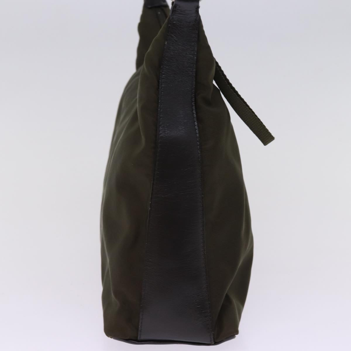 Luxury PradaShoulder Bag Nylon Khaki ar11956B