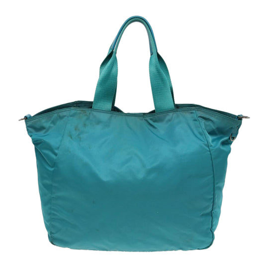 Luxury PradaHand Bag Nylon 2way Blue ar12004