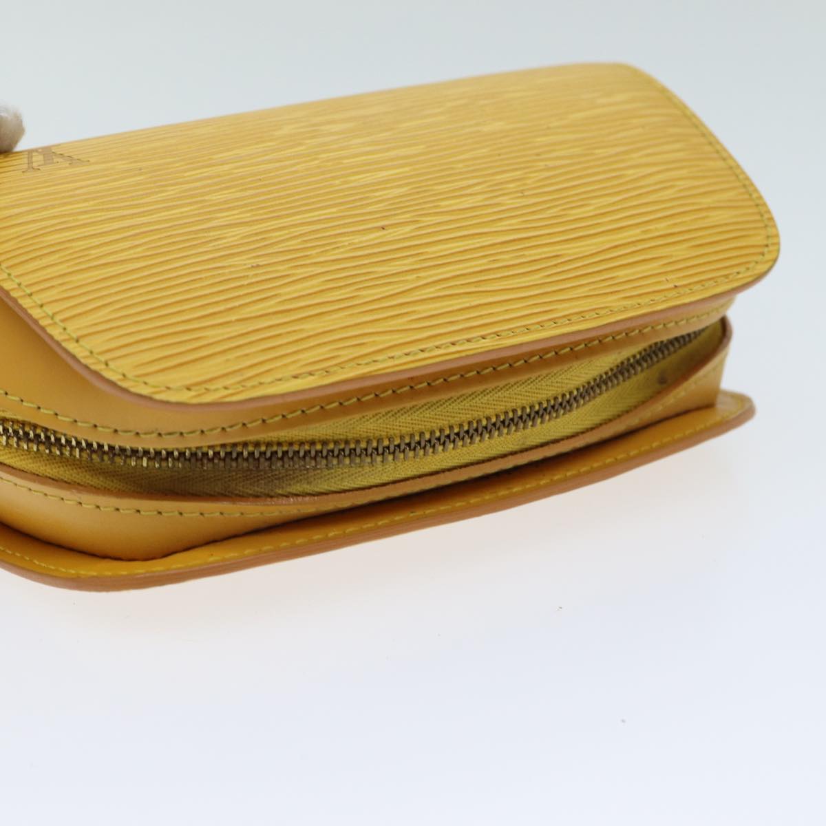 LOUIS VUITTON Epi Dauphine PM Pouch Yellow M48449 LV ar12013