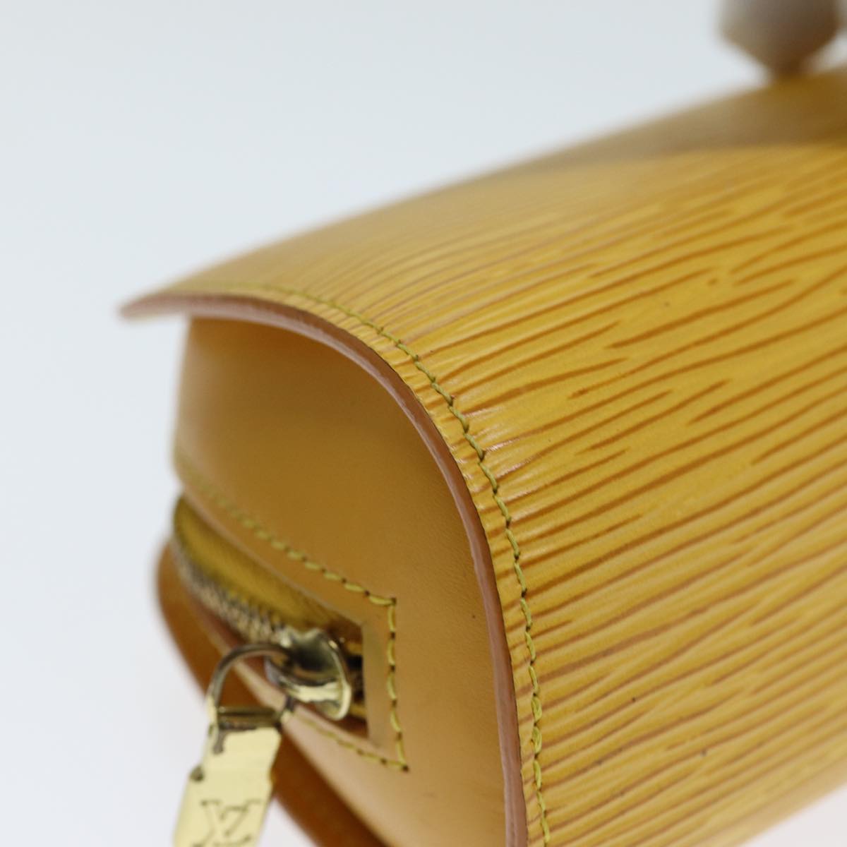 LOUIS VUITTON Epi Dauphine PM Pouch Yellow M48449 LV ar12013