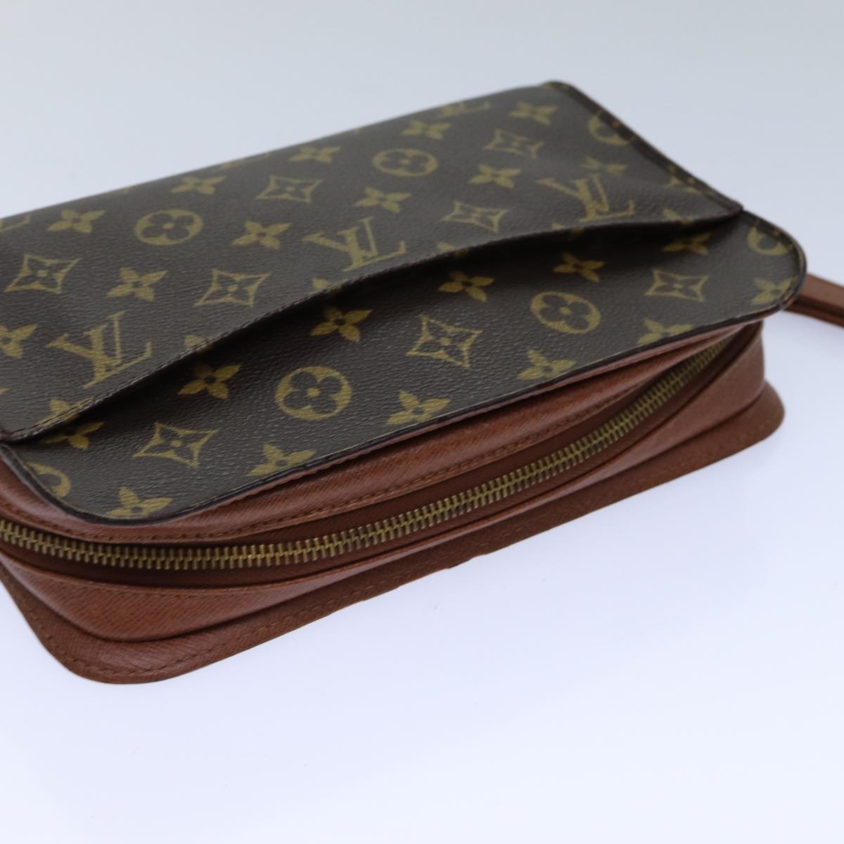 LOUIS VUITTON Monogram Orsay Clutch Bag M51790 LV ar12021