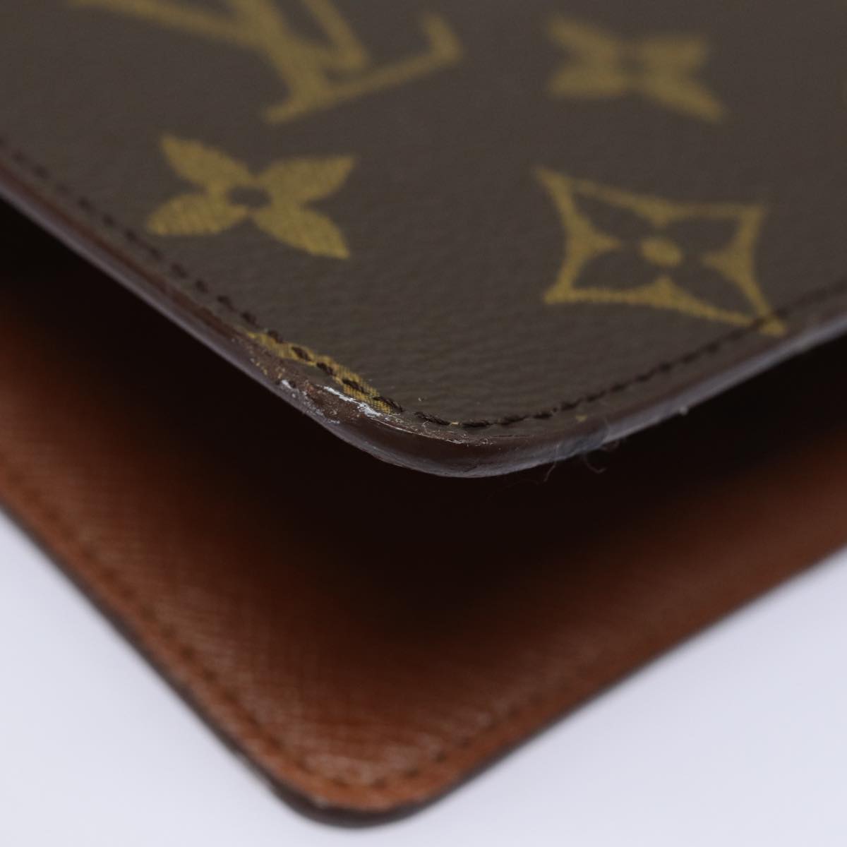 LOUIS VUITTON Monogram Agenda MM Day Planner Cover R20105 LV ar12026