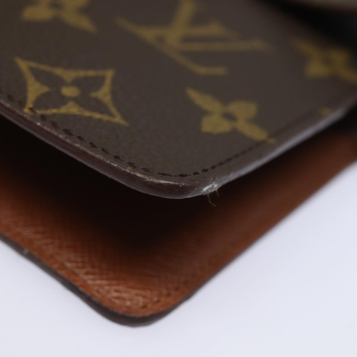 LOUIS VUITTON Monogram Agenda MM Day Planner Cover R20105 LV ar12026