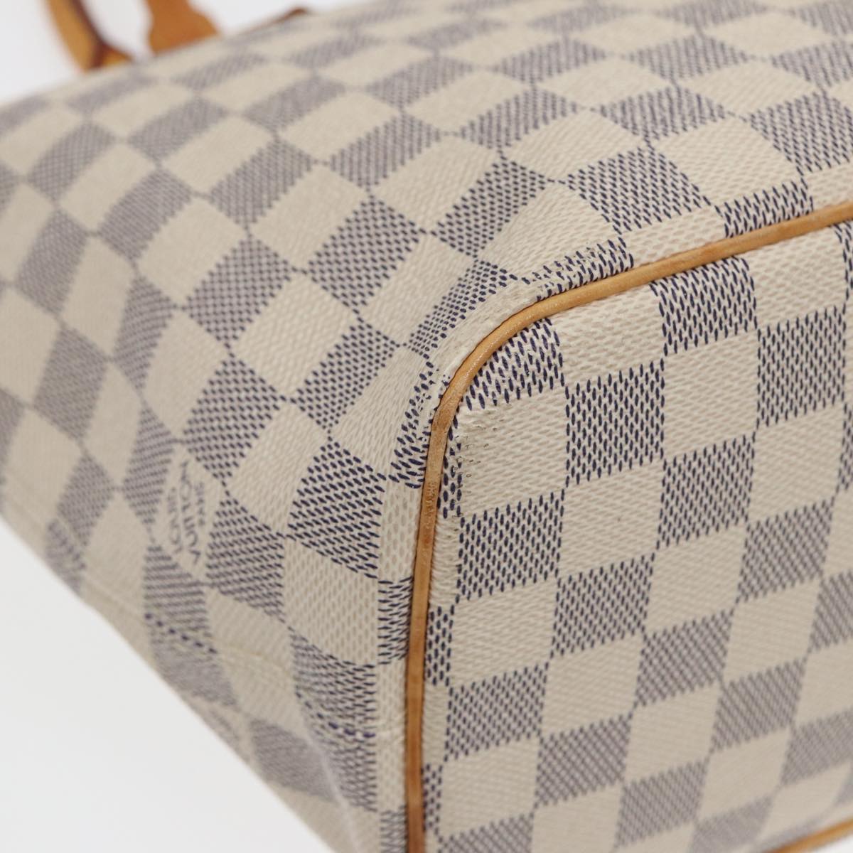 LOUIS VUITTON Damier Azur Saleya PM Tote Bag N51186 LV ar12052