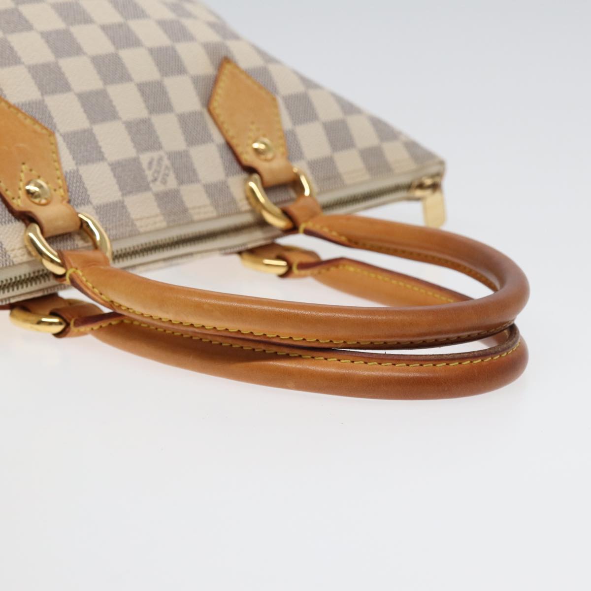LOUIS VUITTON Damier Azur Saleya PM Tote Bag N51186 LV ar12052