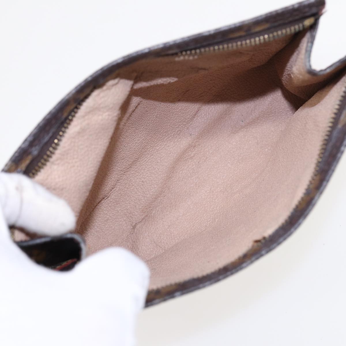 LOUIS VUITTON Monogram Poche Toilette 19 Pouch M47544 LV ar12065
