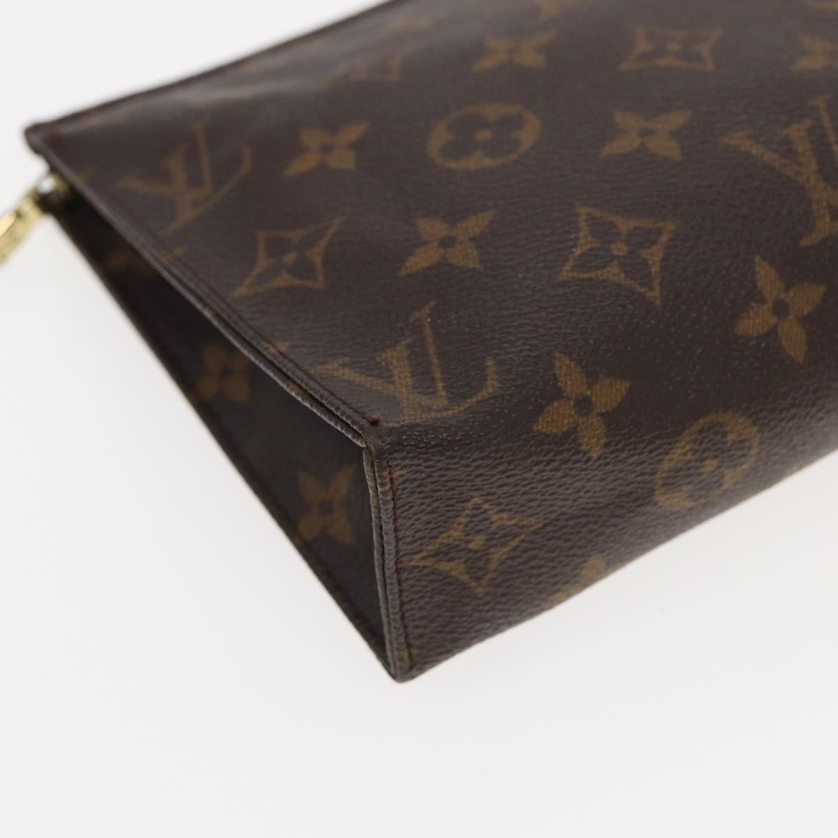 LOUIS VUITTON Monogram Poche Toilette 19 Pouch M47544 LV ar12065
