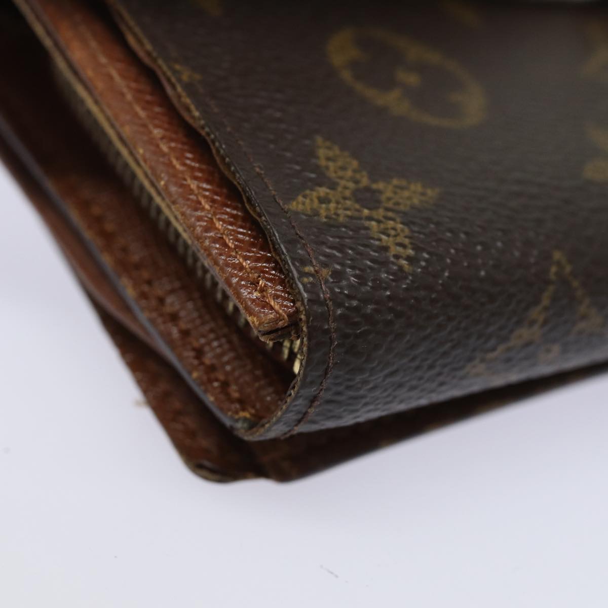 LOUIS VUITTON Monogram Porte Monnaie Billets Tresor Wallet M61730 ar12066