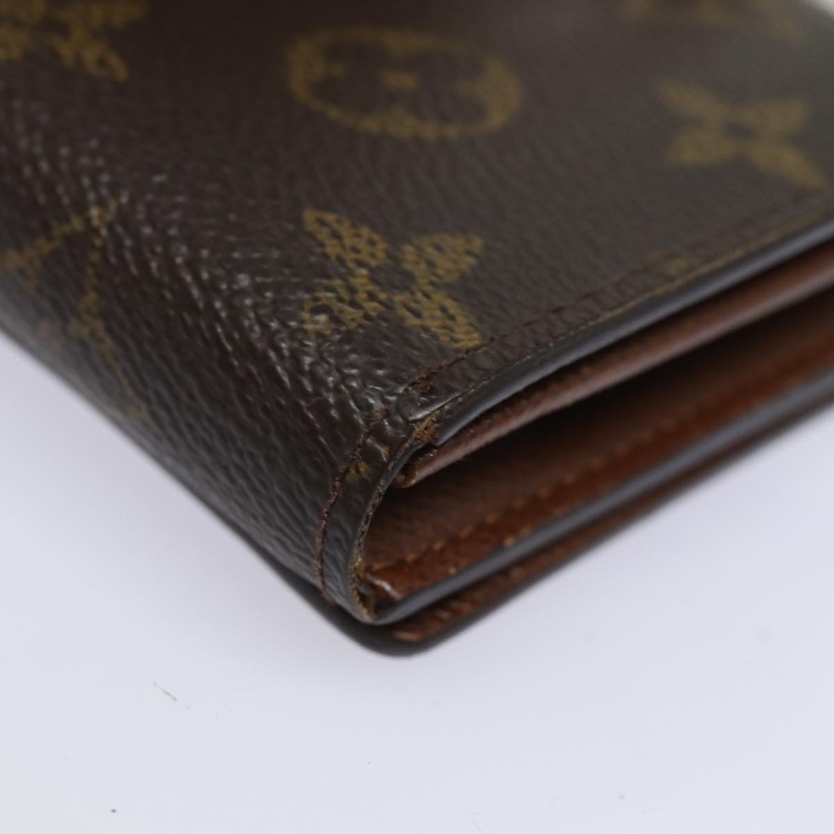 LOUIS VUITTON Monogram Porte Monnaie Billets Tresor Wallet M61730 ar12066
