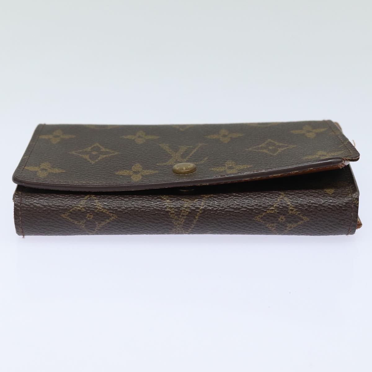 LOUIS VUITTON Monogram Porte Monnaie Billets Tresor Wallet M61730 ar12066