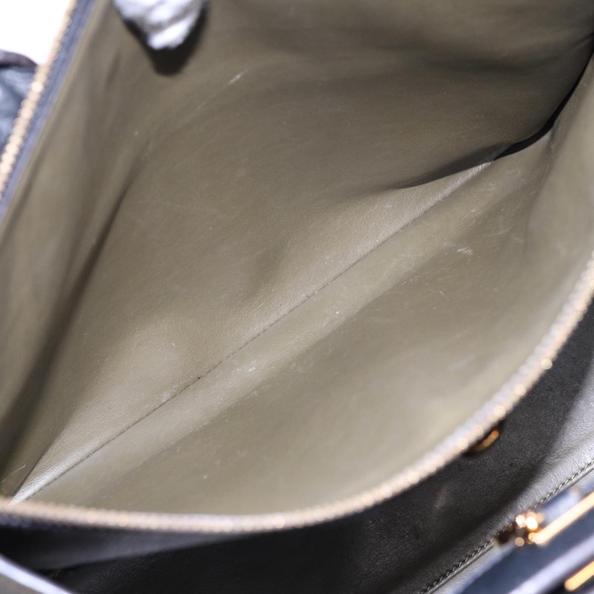 LOUIS VUITTON City Steamer MM Bag Leather 2way Black Green M54312 ar12078