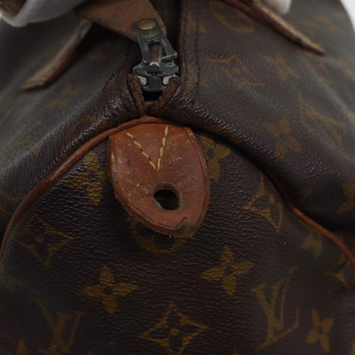 LOUIS VUITTON Monogram Speedy 30 Hand Bag Vintage M41526 LV ar12081