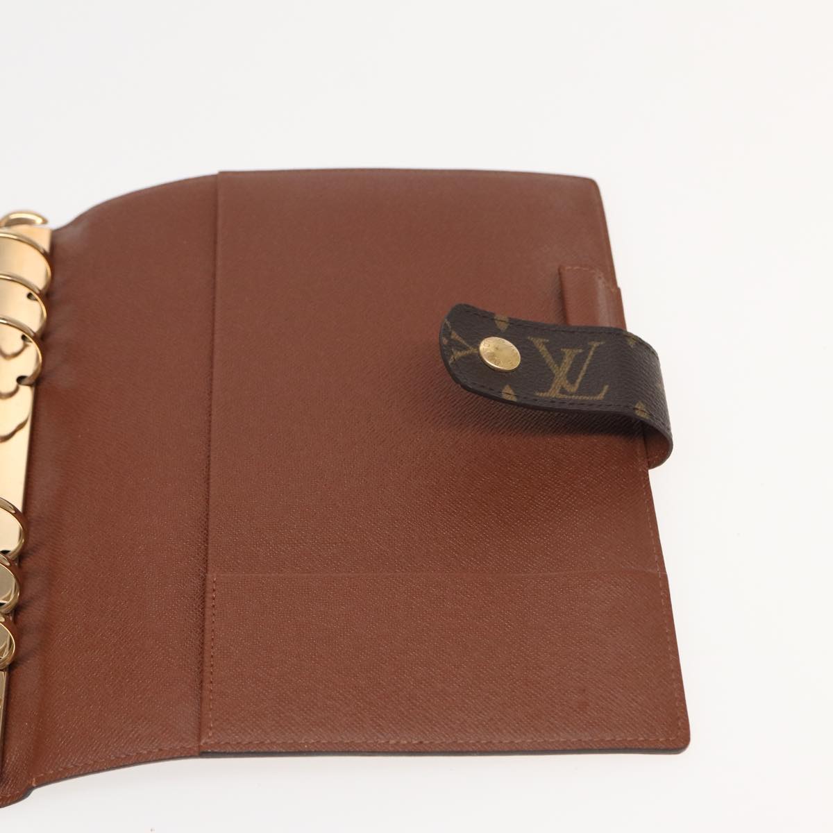 LOUIS VUITTON Monogram Agenda GM Day Planner Cover R20006 LV ar12092