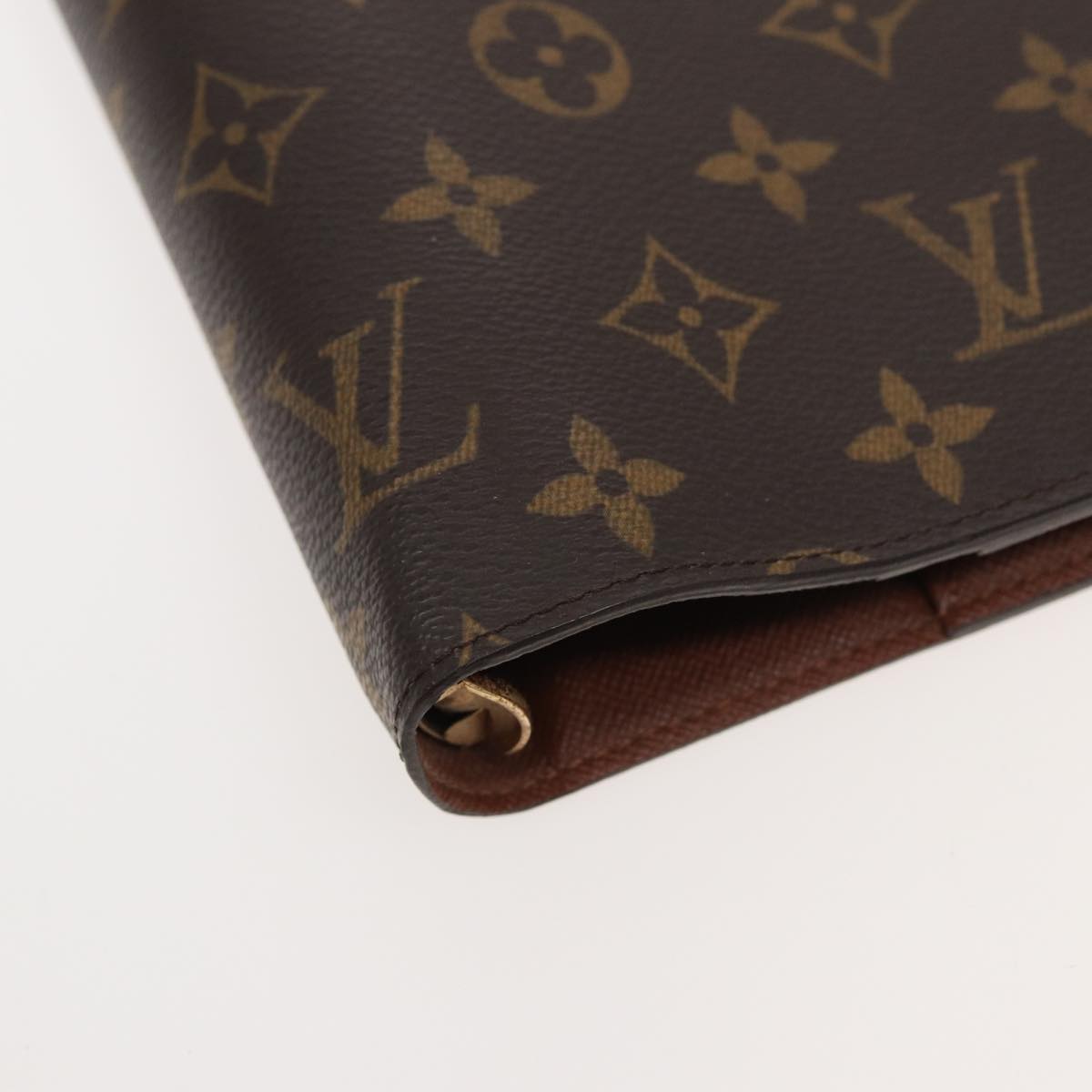 LOUIS VUITTON Monogram Agenda GM Day Planner Cover R20006 LV ar12092
