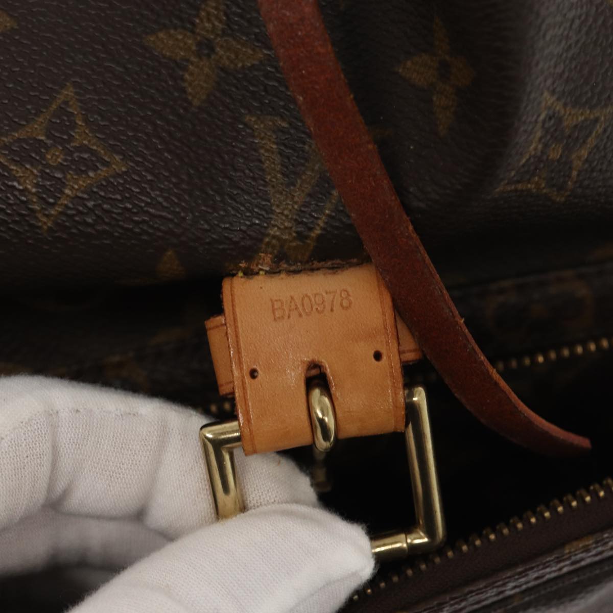LOUIS VUITTON Monogram Montsouris GM Backpack M51135 LV ar12104