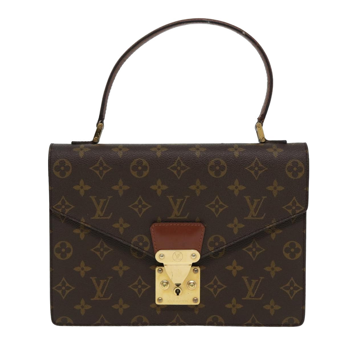 LOUIS VUITTON Monogram Concorde Hand Bag M51190 LV ar12123