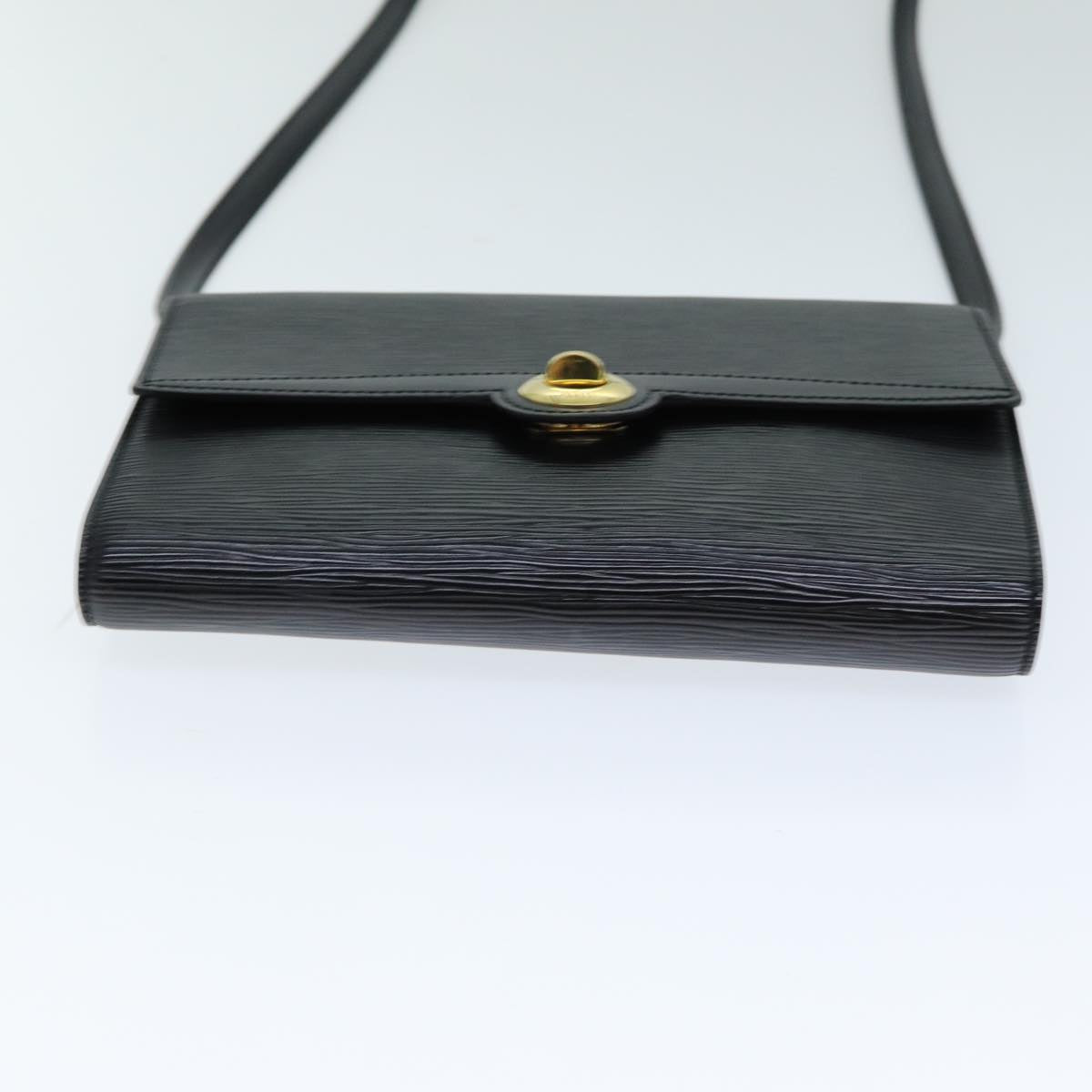 LOUIS VUITTON Epi Clutch Arsch Shoulder Bag 2way Black M52572 LV ar12129