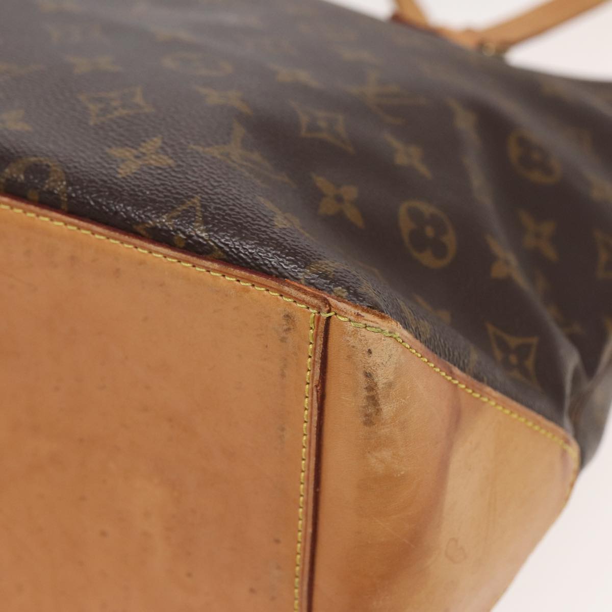 LOUIS VUITTON Monogram Cabas Mezzo Tote Bag M51151 LV ar12138