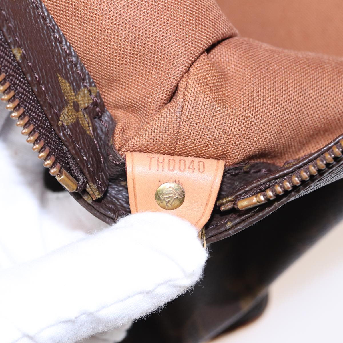 LOUIS VUITTON Monogram Cabas Mezzo Tote Bag M51151 LV ar12138