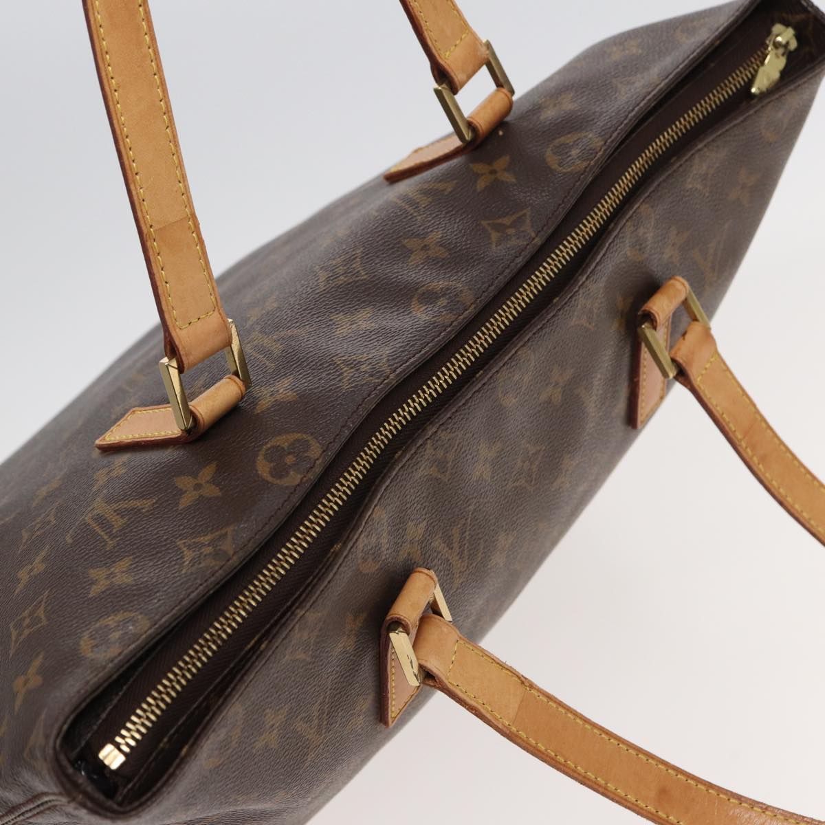 LOUIS VUITTON Monogram Cabas Mezzo Tote Bag M51151 LV ar12138