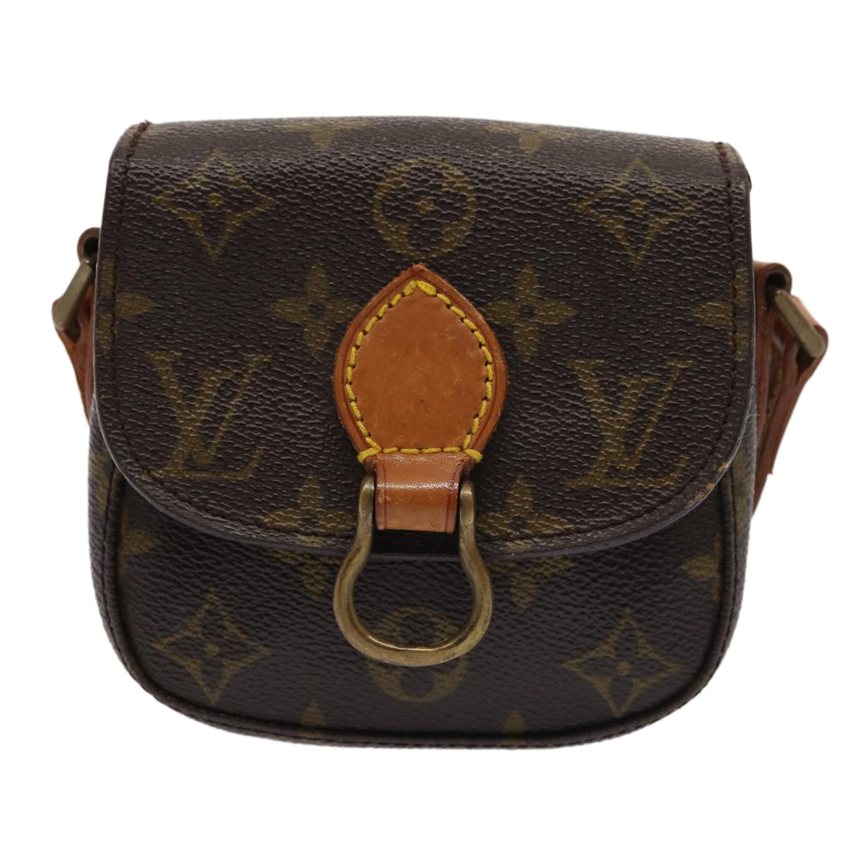 LOUIS VUITTON Monogram Bebe Monogram Saint Cloud Bag M51245 LV ar12152