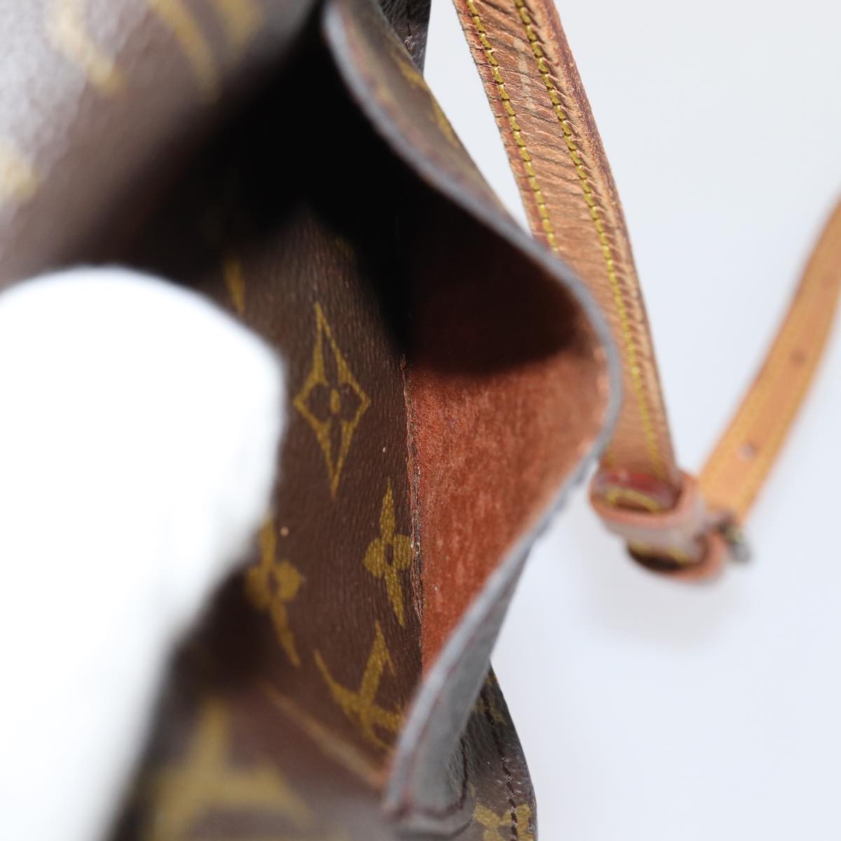 LOUIS VUITTON Monogram Bebe Monogram Saint Cloud Bag M51245 LV ar12152