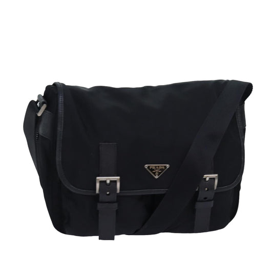 Luxury Prada Shoulder Bag Nylon Black  ar12203