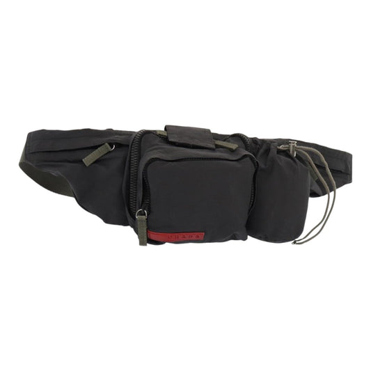 Luxury Prada Sports Waist bag Nylon Gray  ar12260