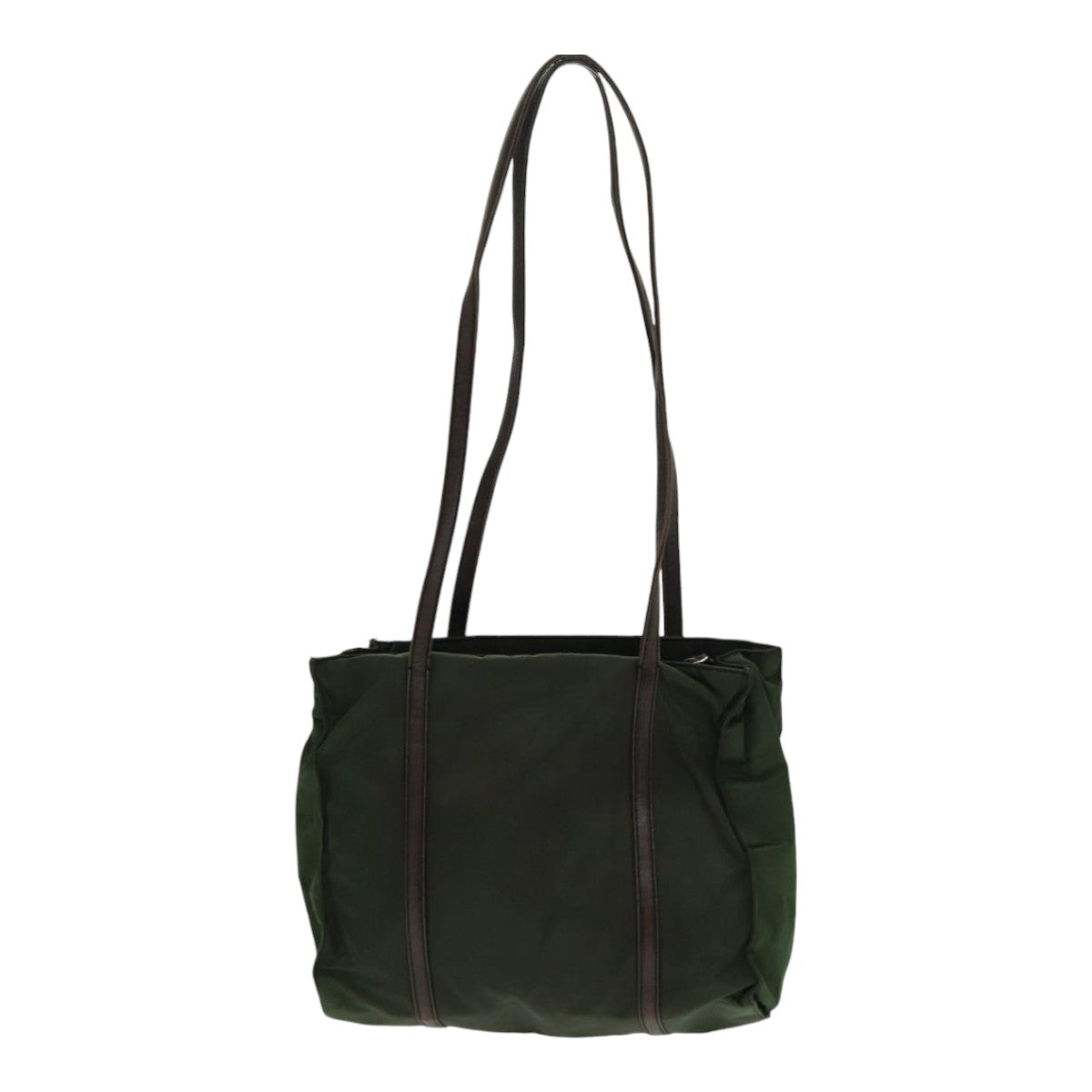 Luxury Prada Shoulder Bag Nylon Khaki  ar12261