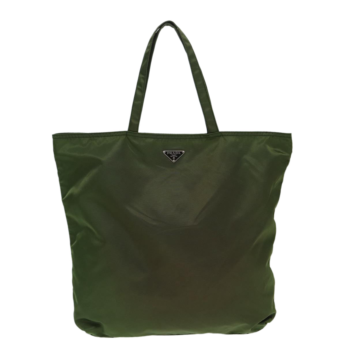 Luxury Prada Tote Bag Nylon Khaki  ar12264