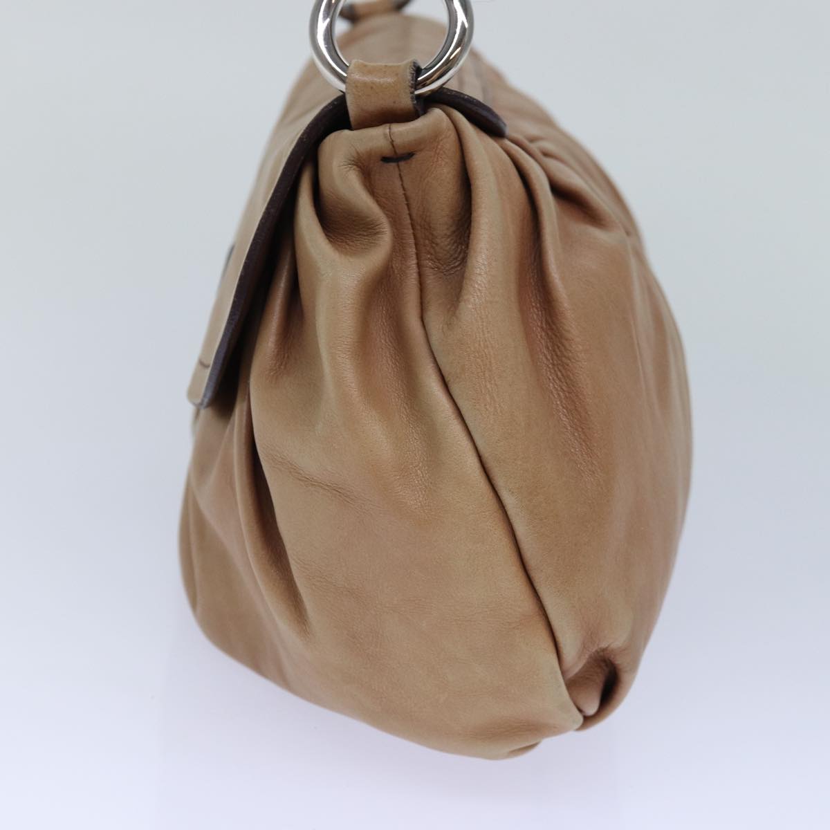 Luxury Prada Shoulder Bag Leather Brown  ar12271