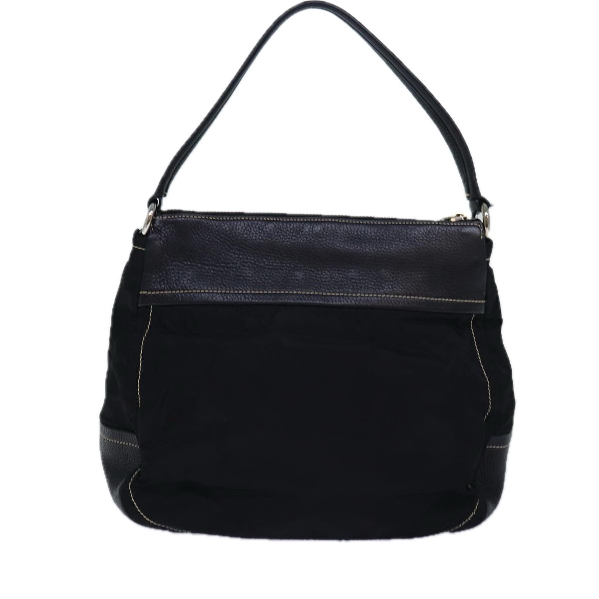Luxury Prada Shoulder Bag Nylon Black  ar12277