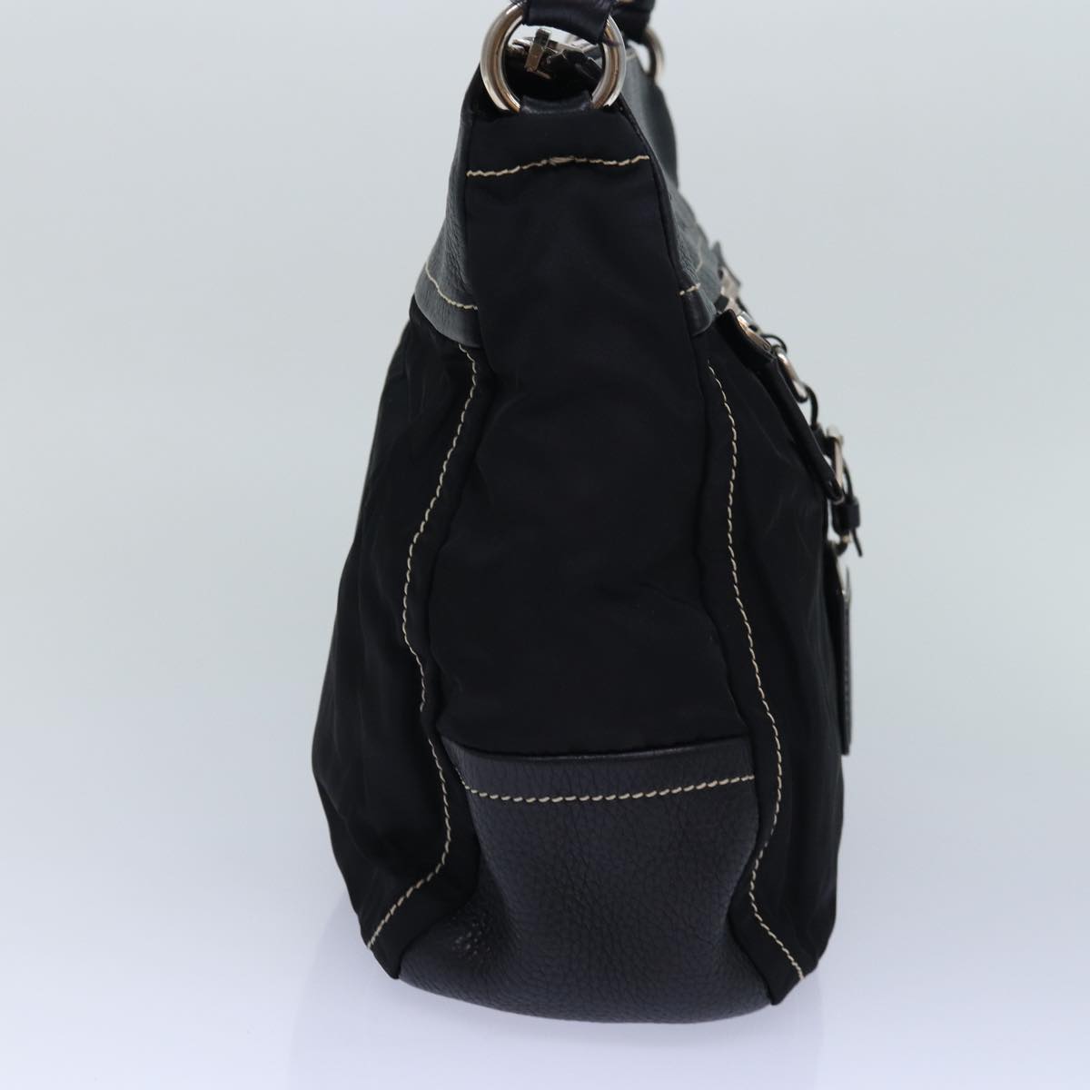 Luxury Prada Shoulder Bag Nylon Black  ar12277