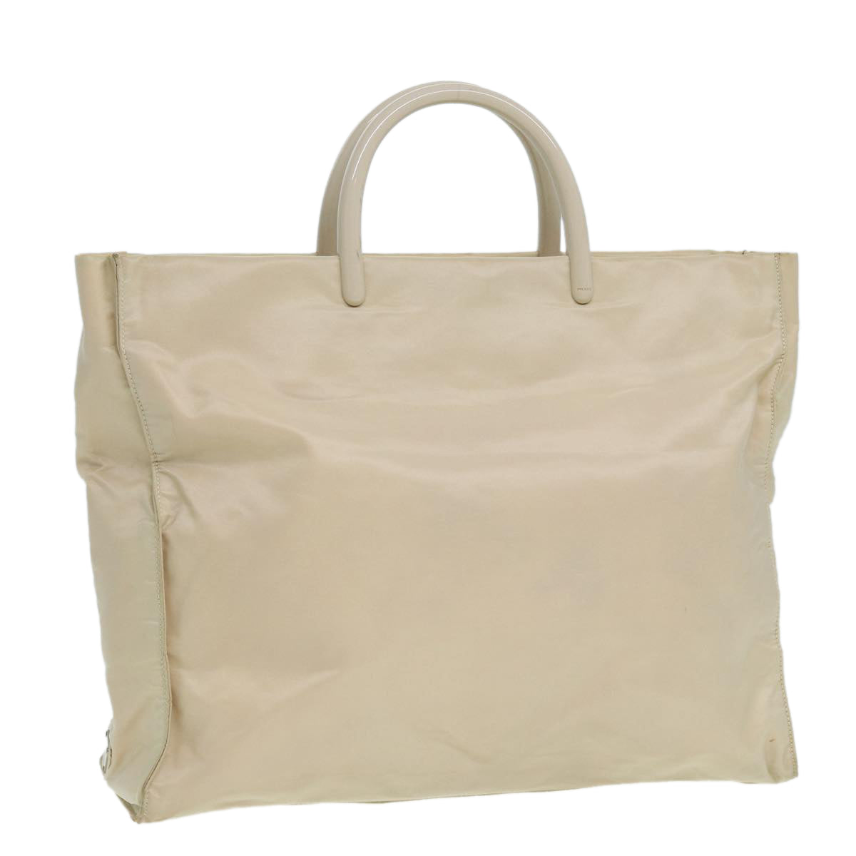 Luxury Prada Hand Bag Nylon Beige  ar12298