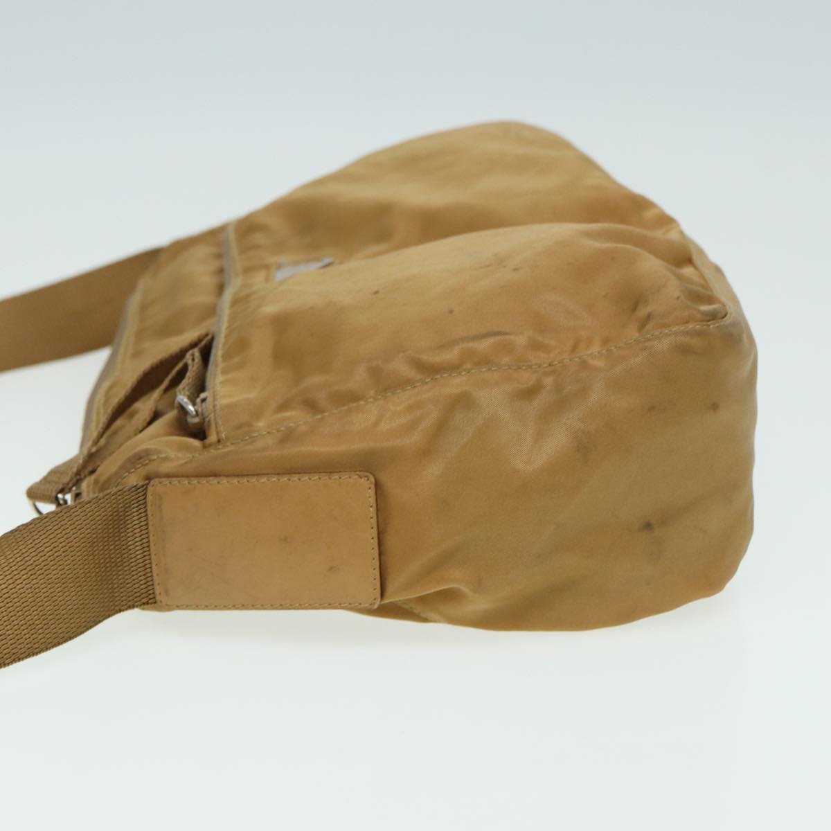 Luxury Prada Shoulder Bag Nylon Beige  ar12305