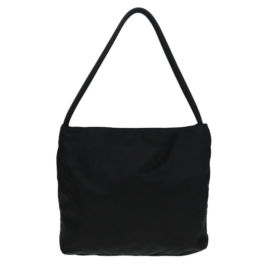 Luxury Prada Tote Bag Nylon Black Silver  ar12341